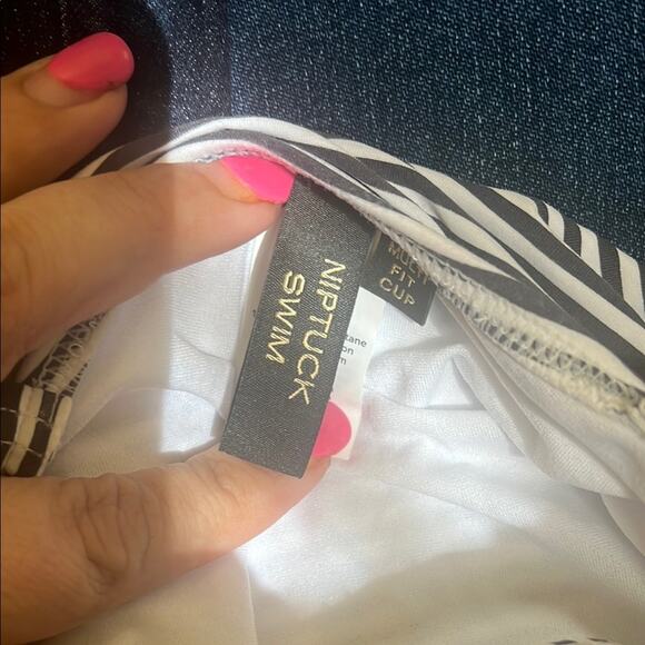 NipTuck Swim Striped Swimsuit - Picture 2 of 7